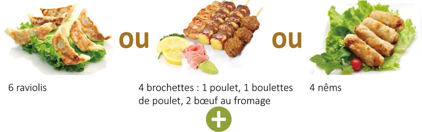 Menu mixtes